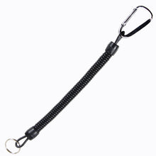 Load image into Gallery viewer, Retractable Spring Elastic Rope Keychain