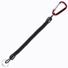 Load image into Gallery viewer, Retractable Spring Elastic Rope Keychain