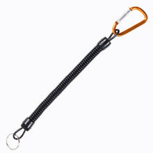 Load image into Gallery viewer, Retractable Spring Elastic Rope Keychain