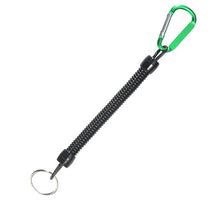 Load image into Gallery viewer, Retractable Spring Elastic Rope Keychain