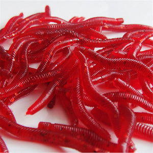 Artificial Earthworm Fishing Lures