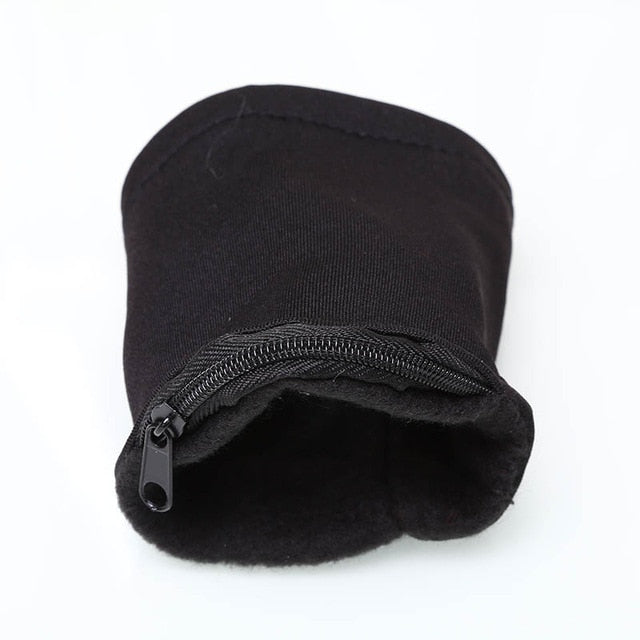 Wrist Fleece Wallet Pouch