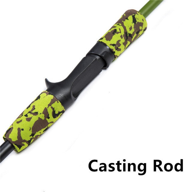 Camouflage Portable Fishing Rod