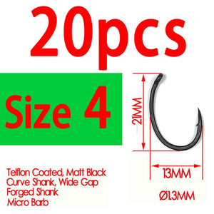 Teflon Coating Carp Hook