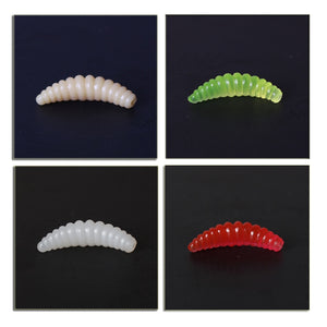 Maggot Grub Soft Fishing Lures