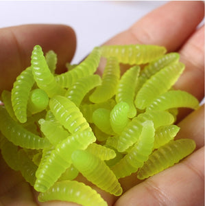 Maggot Grub Soft Fishing Lures