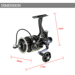 Dual Brake System Fishing Reel