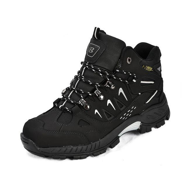 Men Hiking Shoes Action Leather