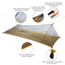 Load image into Gallery viewer, Outdoor Mosquito Mesh Hammock Tent