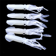 Load image into Gallery viewer, Silicone Luminous Squid Fishing Lure