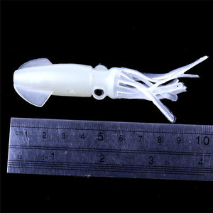 Silicone Luminous Squid Fishing Lure