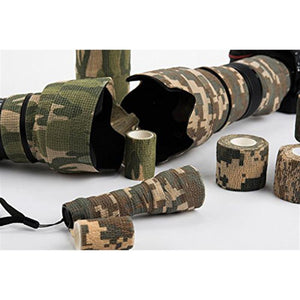 Telescopic Camouflage Fabric Wrap