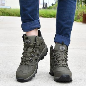 Men Hiking Shoes Action Leather